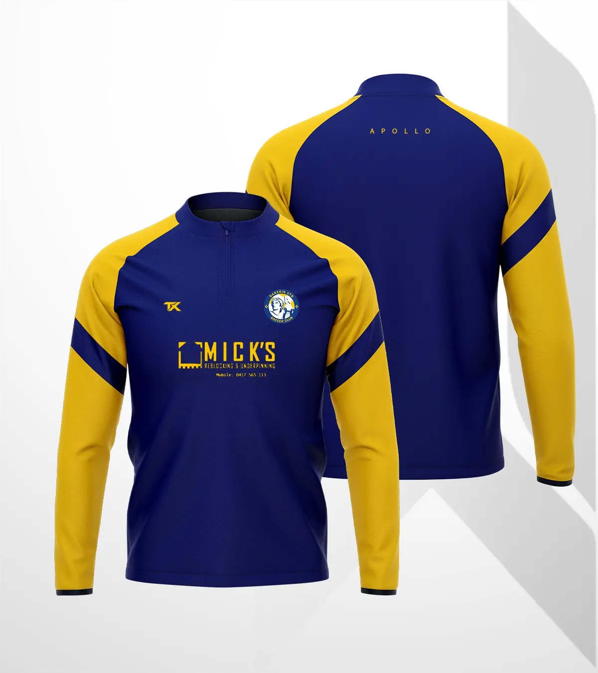 Darebin - Training Quarter Zip Jacket