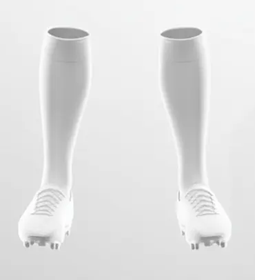 ADF White Socks