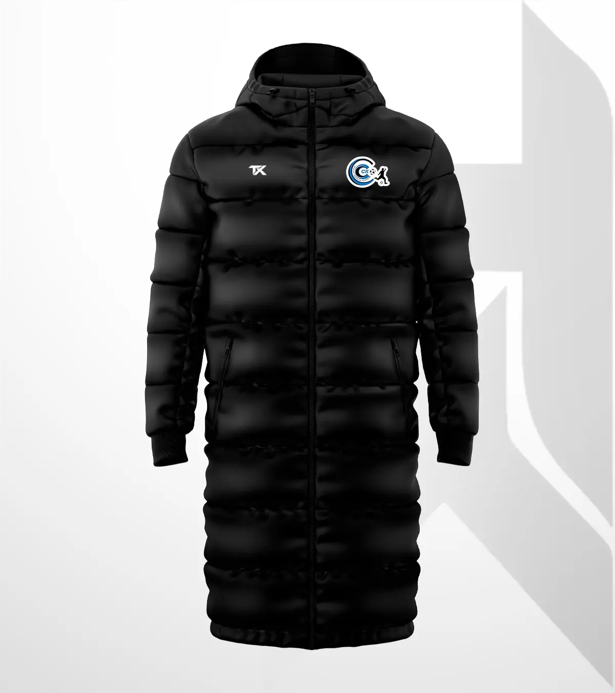 CK Soccer Long Puffer Jacket