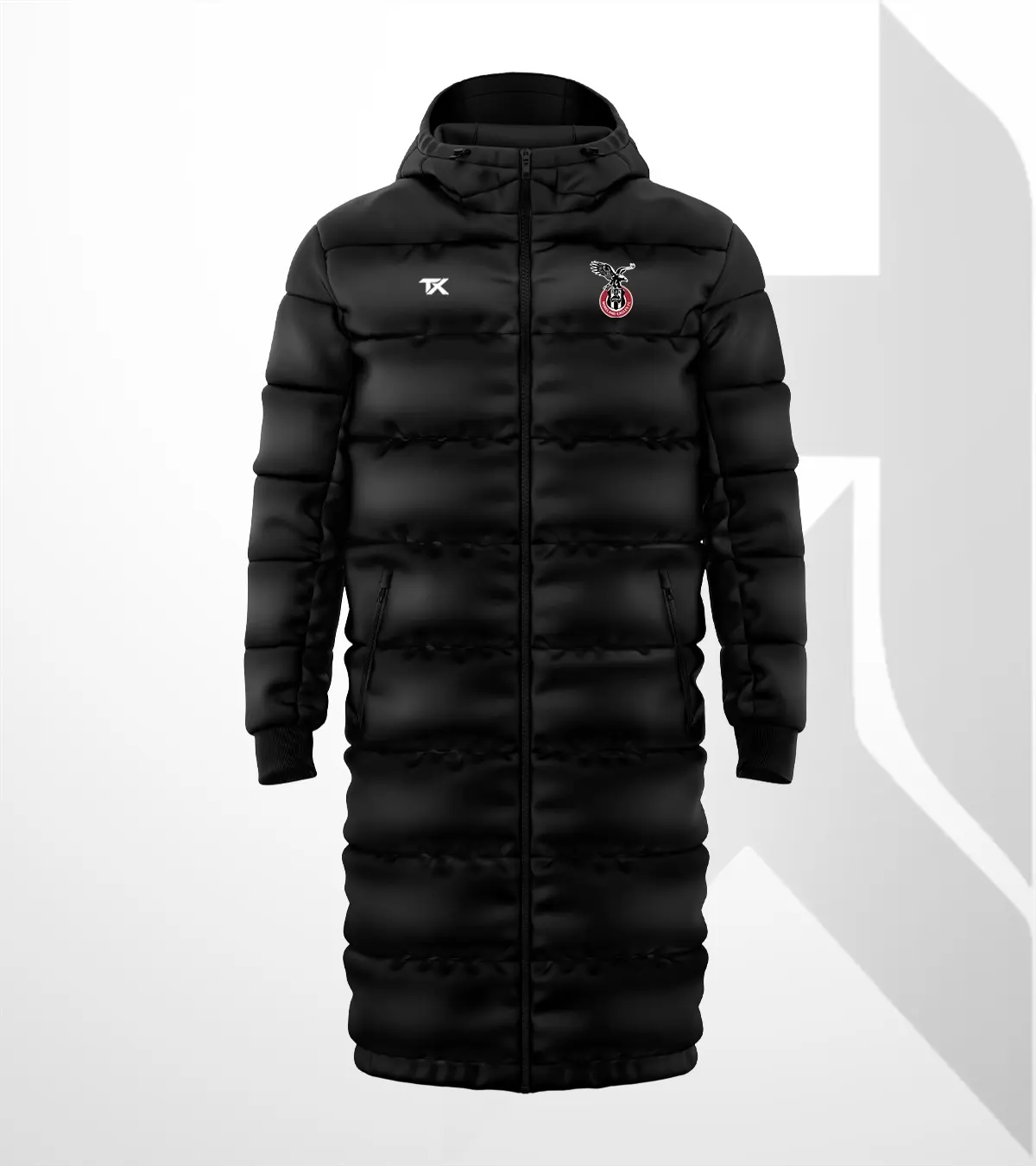 Moreland Eagles - Long Puffer Jacket