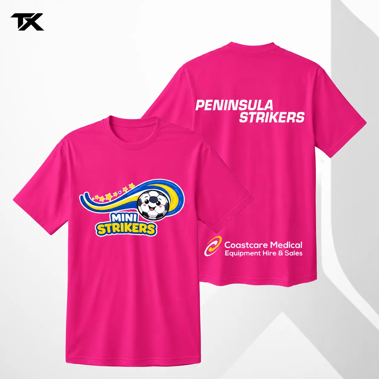 PSJFC - Mini Strikers Tee - Pink