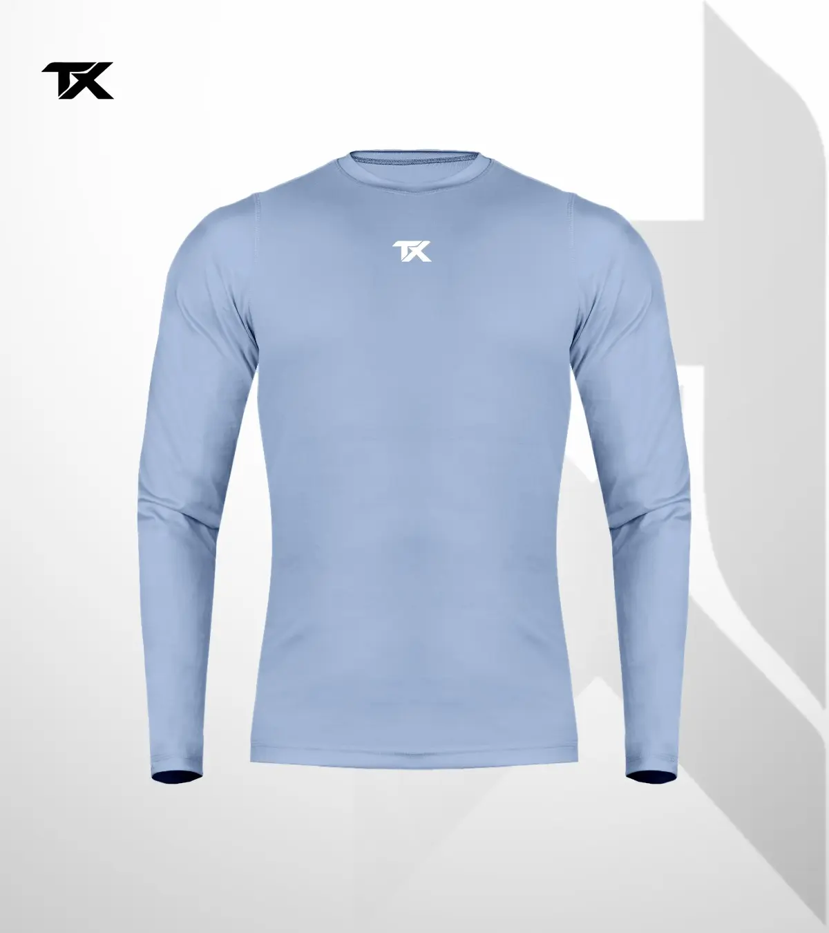 Compression Top Sky Blue