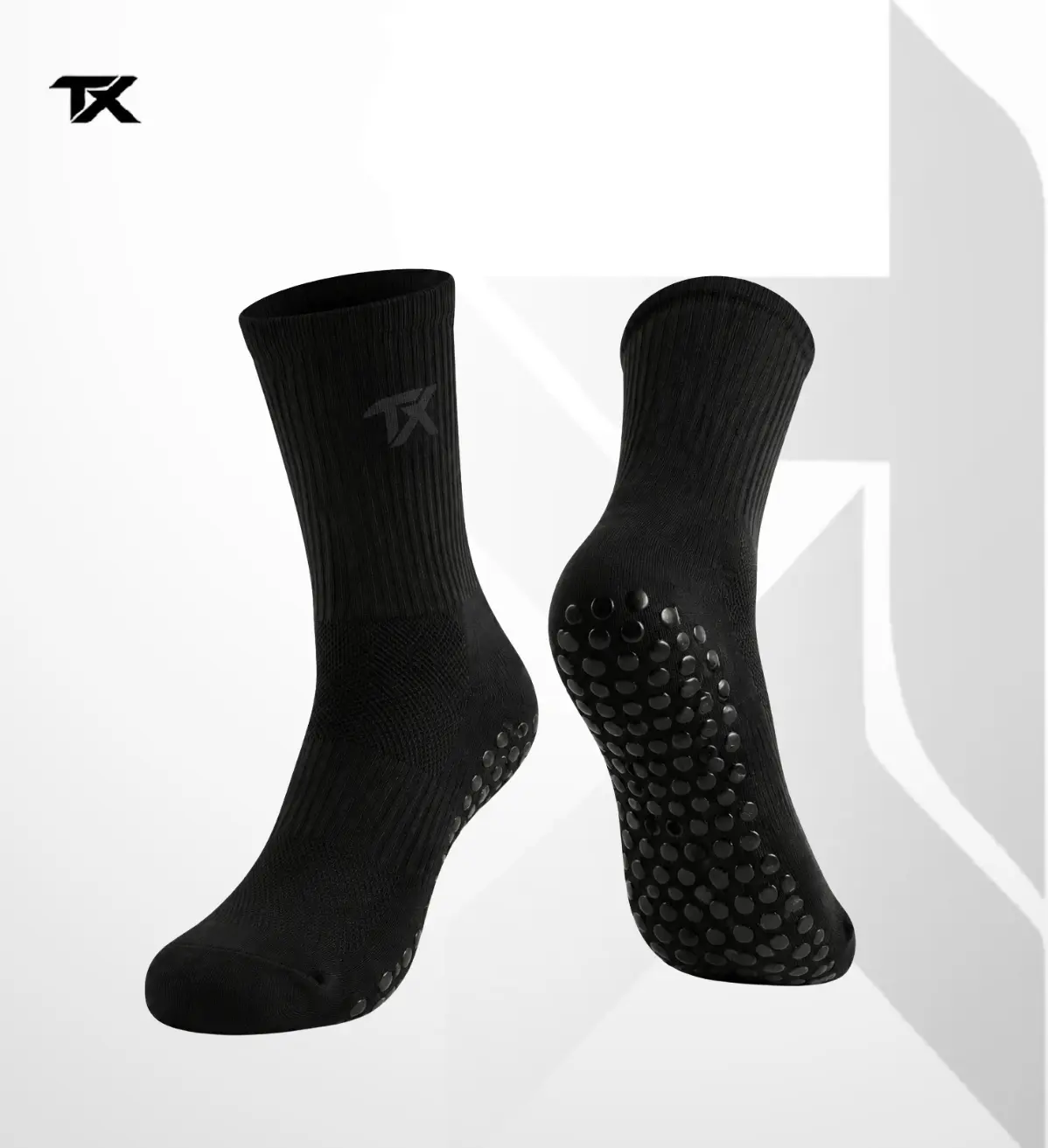 Apex Grip Socks - Black - FC Leopold