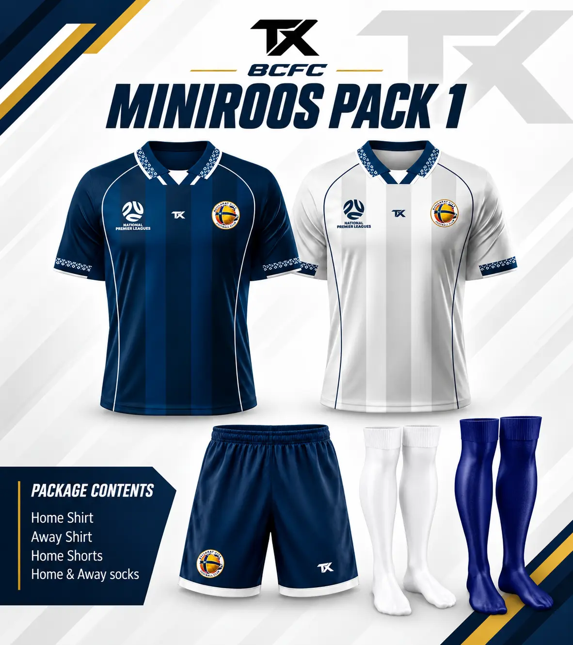 BCFC - Miniroos Pack 1