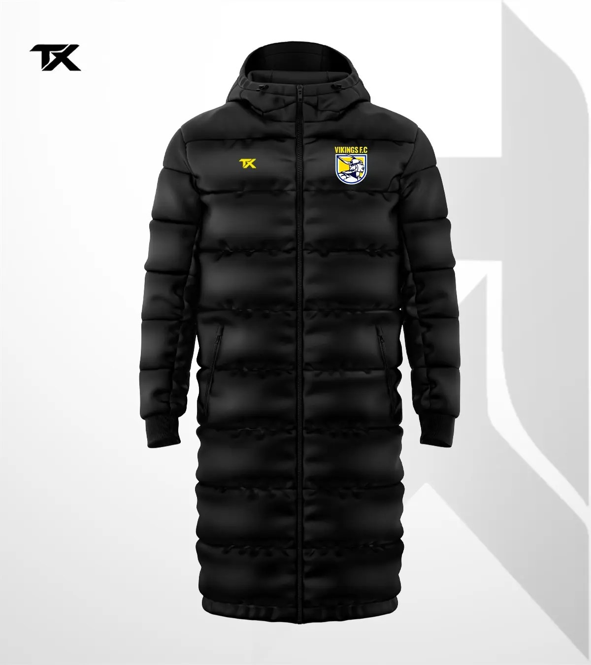 Vikings - Long Puffer Jacket