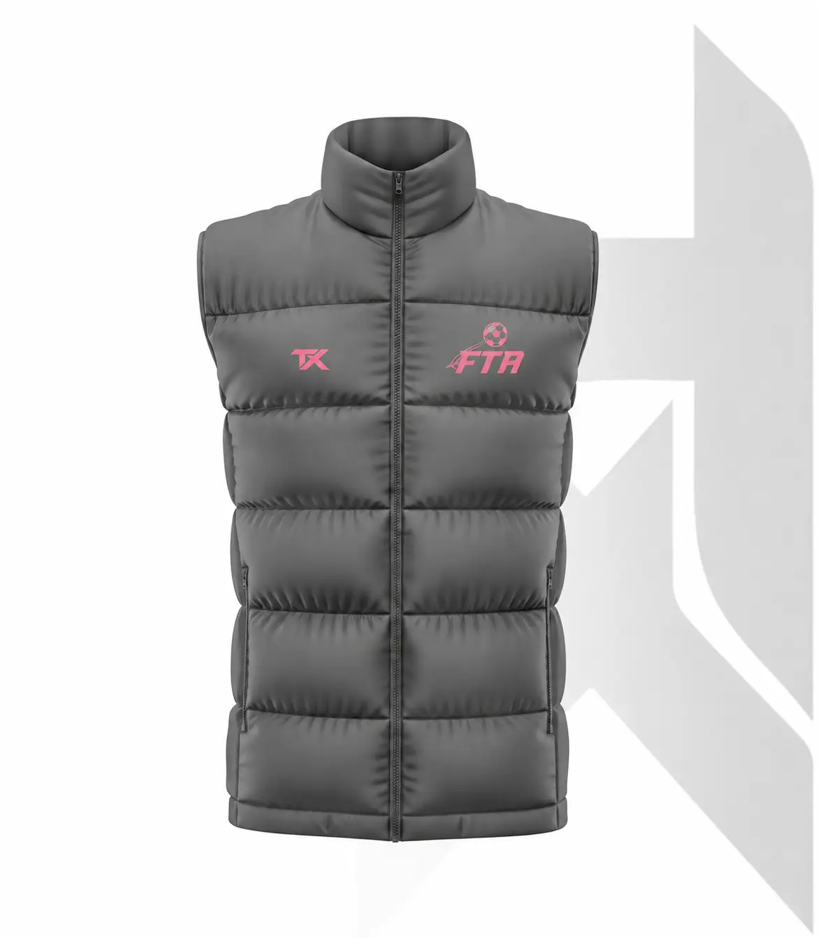 FTA Puffer Vest Grey