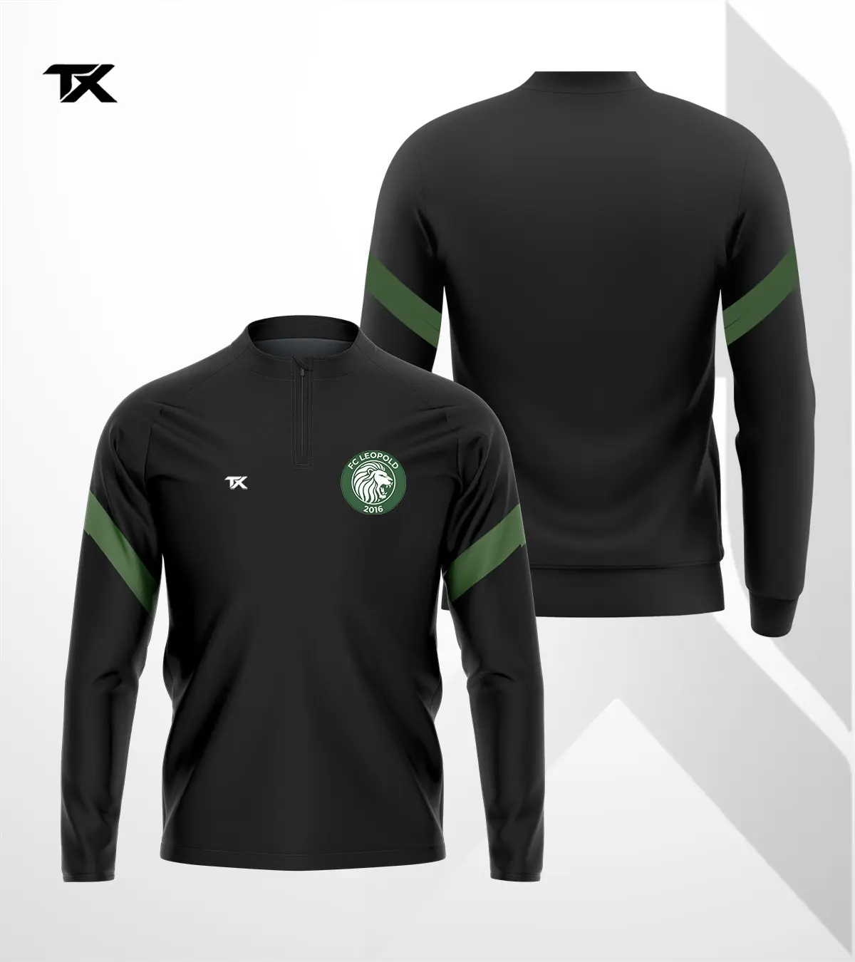 FC Leopold - Quarter-zip Sweatshirt