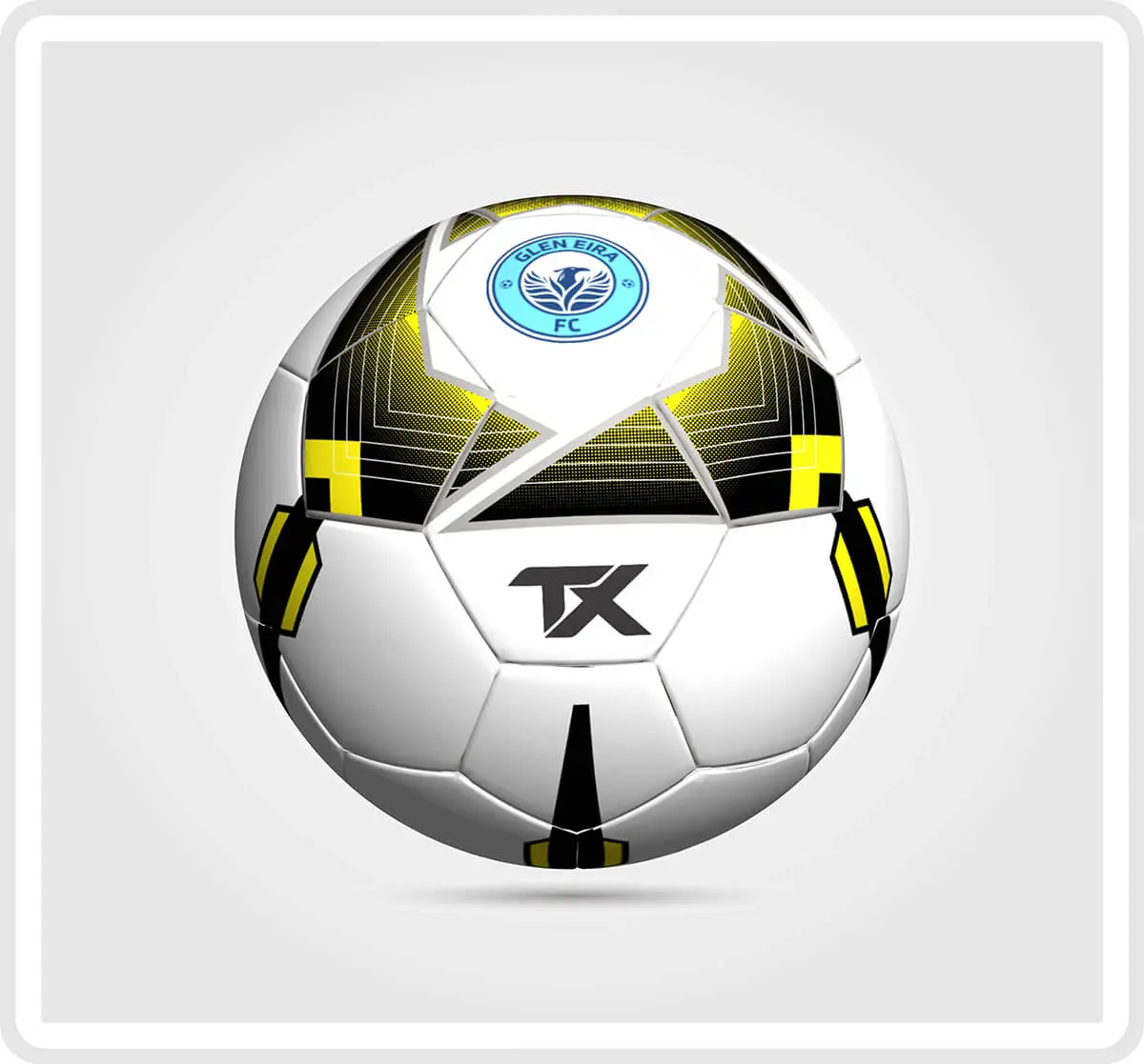 Custom TX ball in club colours