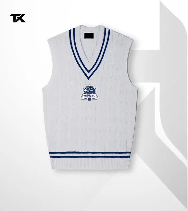 MAJCC Knitted Sleeveless Jumper thumbnail 1