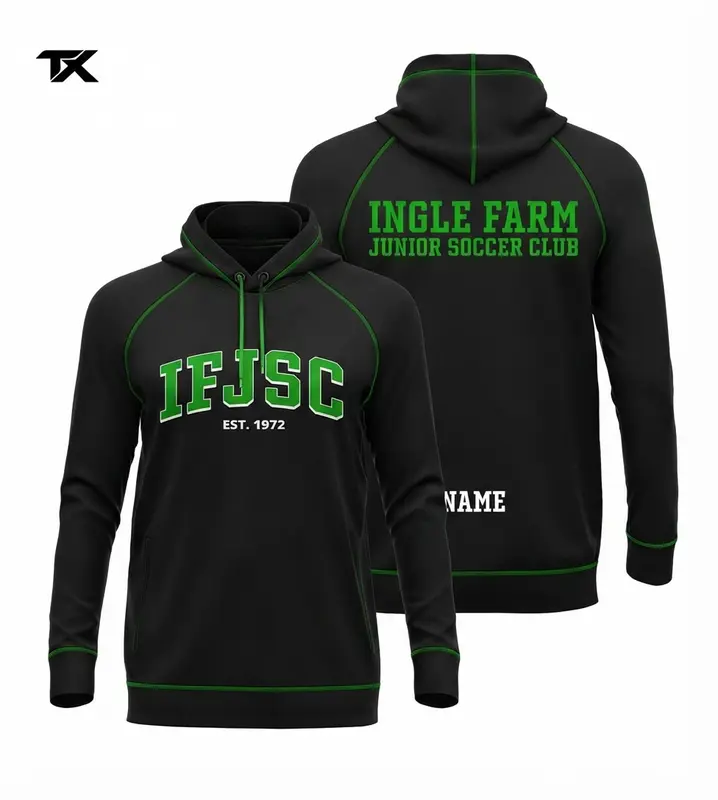 Ingle Farm - Single Colour Hoodie thumbnail 4