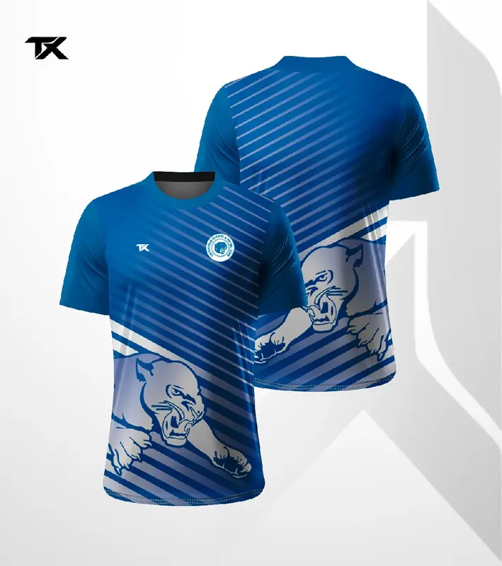 Smithfield - Light Blue Panther Training Top thumbnail 1