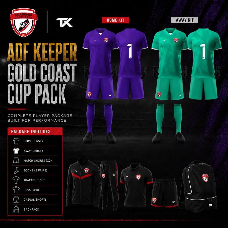 .ADF Keeper Gold Coast Cup Pack