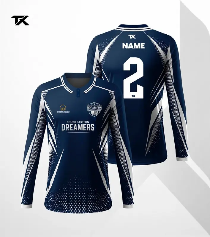 Dreamers - White Ball Playing Shirt - thumbnail 3